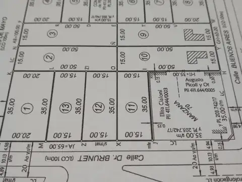 Terreno en Venta de 525,0 m2