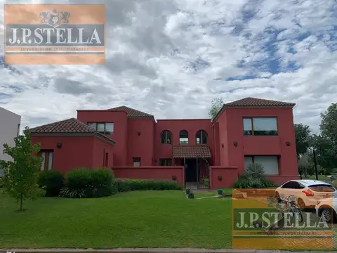 Casa Estilo Mediterranea - 4 AMB 425 m² Cub - Lote 840 m² - Barrio Privado San Patricio
