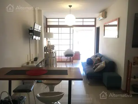 Departamento 2 ambientes con 1 baño