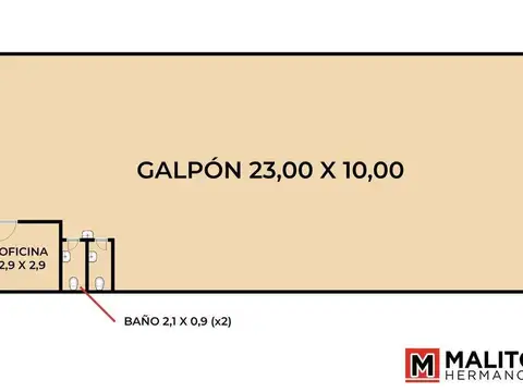 Galpon en Venta en Parque Avellaneda, USD 139.000