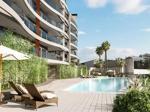 Venta 2 ambientes con jardín y cochera - entrega diciembre 2027 - Nordelta