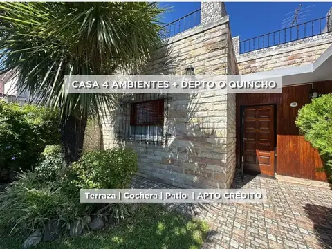 CASA 4 AMBIENTES MORON APTO CREDITO PATIO TERRAZA
