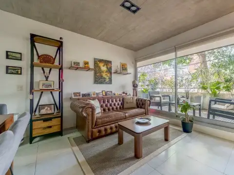 Alquiler departamento 2 ambientes con  balcón terraza y cochera en Nuñez