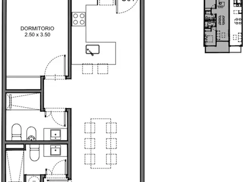Venta Departamento 3 Ambientes V. Devoto Balcón