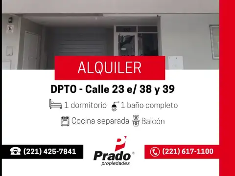 DPTO UN DORM ZONA PARQUE ALBERTI