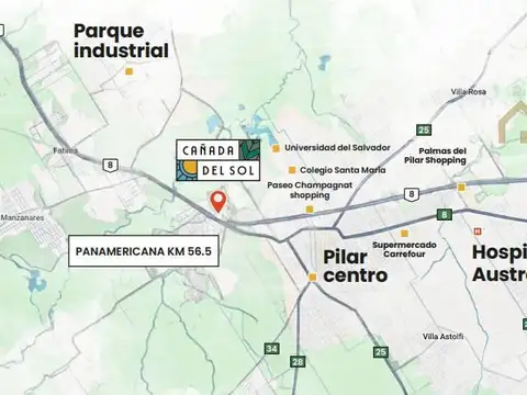 Departamento en Venta en La cañada de Pilar, USD 143.850