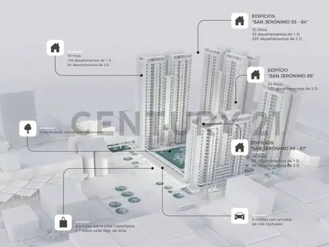Departamento en Venta de 2 dormitorios