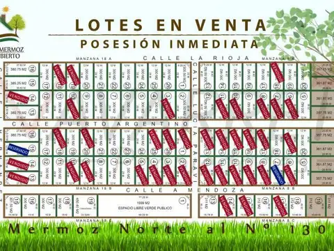 Venta TERRENO BARRIO ABIERTO ALTOS DE MERMOZ ESCBOBAR