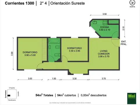Avenida Corrientes 1300, Piso 2