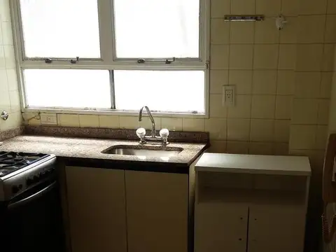 Departamento 2 ambientes con 1 baño