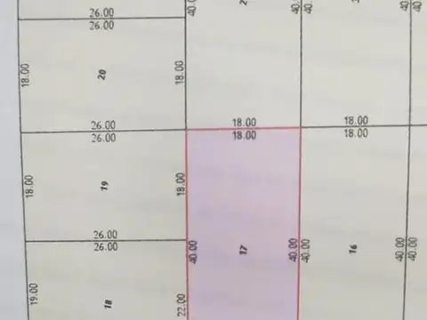 Terreno en Venta de 720,0 m2