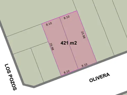 LOTE DE 16.20 X 26 IDEAL EMPRENDIMIENTO EN EXCELENTE UBICACION!