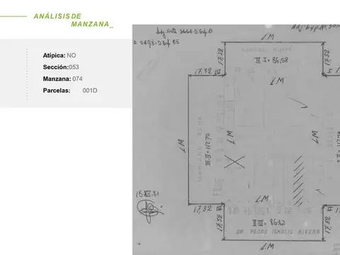 Terreno en Venta de 519,0 m2
