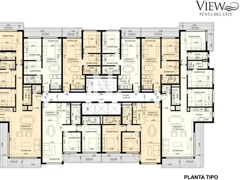 Departamento de 1 dormitorio y medio, piso alto. Financiacion. Punta del Este