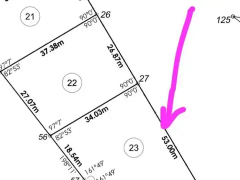 Terreno en Venta en Los Puquios, USD 51.000