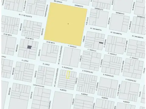 Terreno en Venta 36  mts Fondo