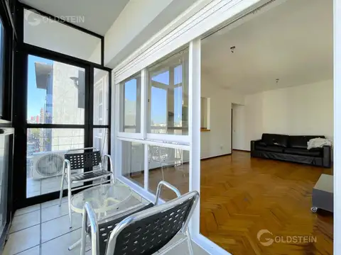 Departamento 2 ambientes con 1 baño