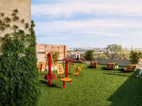 Departamento 2 ambientes con 1 baño