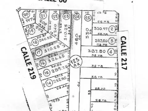 Lotes en venta, c/u 310m2, Villa Marítima Zabala, Necochea