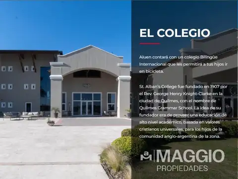 Lote Barrio Privado Aluen , Autopista Ezeiza - Cañuelas km 40