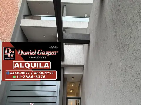 ALQUILER – EXCELENTE DEPARTAMENTO MONOAMBIENTE EN ESTADO IMPECABLE – 5TO PISO