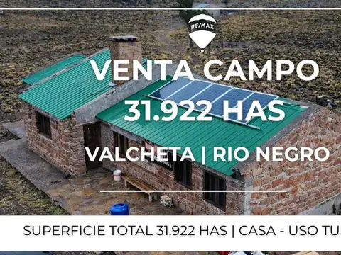 VENTA CAMPO SOMUNCURA - VALCHETA - RIO NEGRO