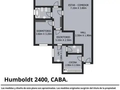 Departamento en Venta de 3 dormitorios