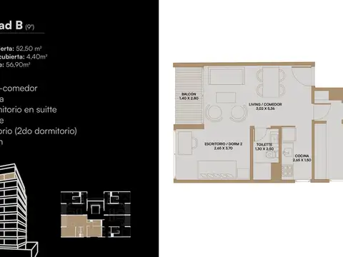 Departamento en Venta En construcción