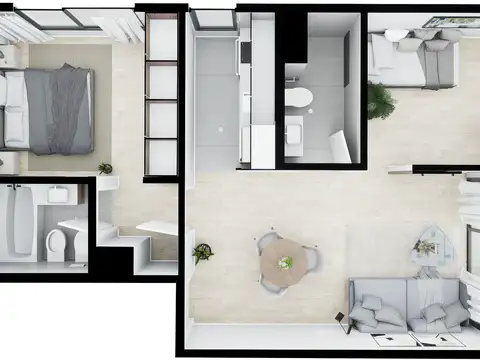 Departamento en Venta en Caseros, USD 113.800