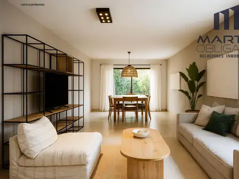 Casa 4 ambientes con 1 baño
