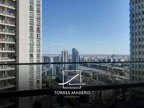 Departamento 2 ambientes con 2 baños