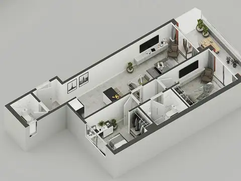 Departamento en Venta en Villa Urquiza, USD 220.000