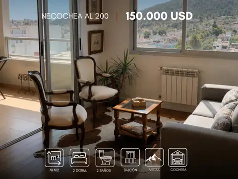 Departamento en venta c/cochera a metros del Alto Noa Shopping