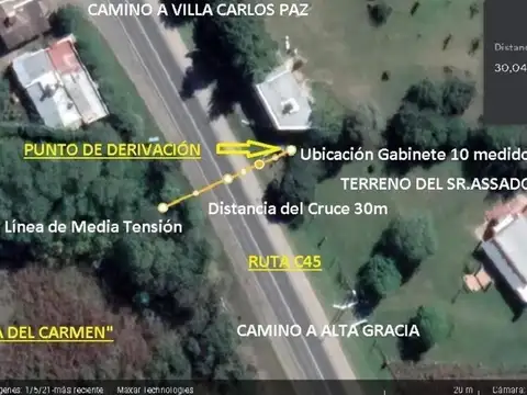 Terreno en Venta en La Falda del Carmen, USD 85.000