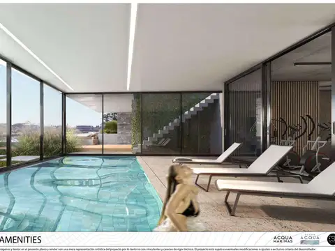 Venta Departamento 4 ambientes en Aqua Marinas - Bahia Grande