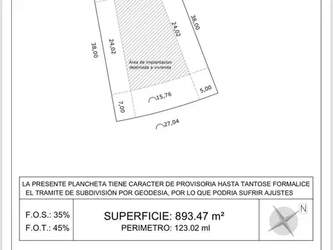 Venta Lote en La Providencia