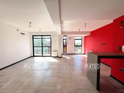 Departamento 2 ambientes con 3 baños