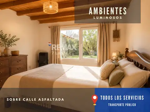 Depto Tipo Casa 5 ambientes con 1 baño