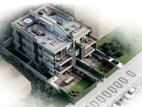 Departamento 4 ambientes con 3 baños