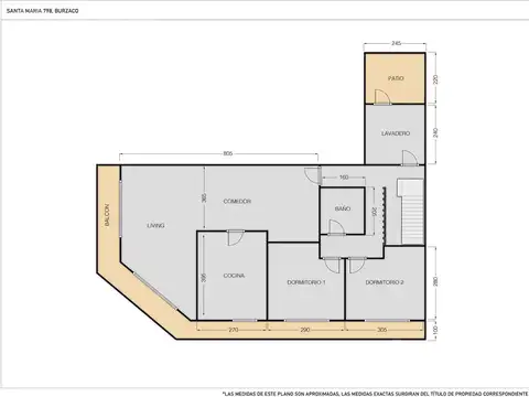 Depto Tipo Casa en Venta en Burzaco, USD 90.000