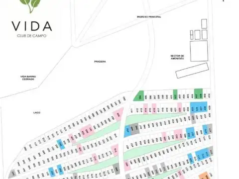 Terreno en Venta en Vida Club De Campo, USD 135.000