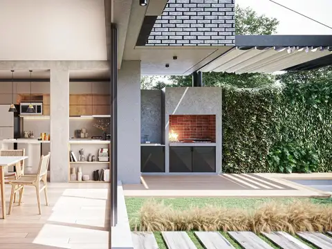 Casa 3 ambientes con 2 baños