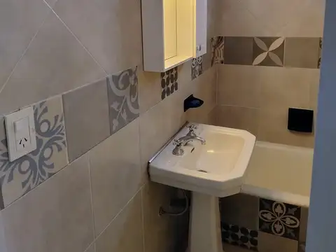 Departamento 2 ambientes con 1 baño