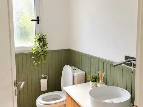 Casa 4 ambientes con 2 baños