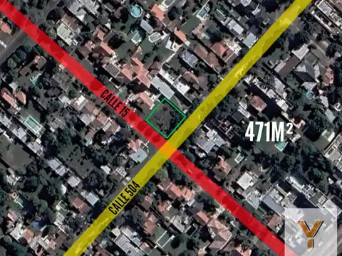 Terreno en venta - 471mts2 - Manuel B. Gonnet, La Plata