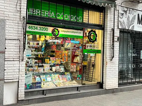 VENTA FONDO DE COMERCIO LIBRERÍA COMERCIAL- ARTÍSTICA
