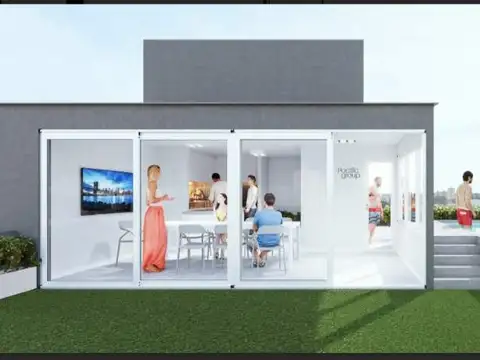 Departamento Monoambiente con 1 baño