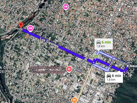 VENTA TERRENO 480 M2 CARLOS PAZ ESCRITURA VISTA