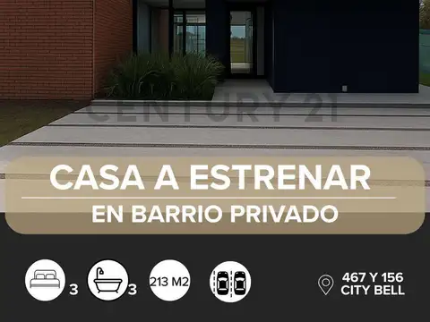 Casa en Venta City Bell barrio cerrado