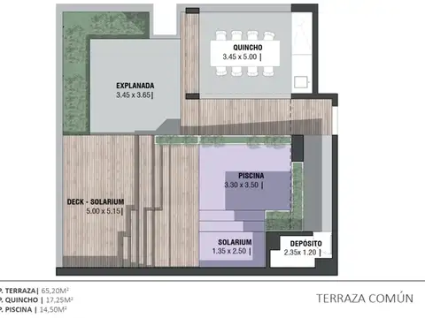 Departamento 2 ambientes con 1 baño